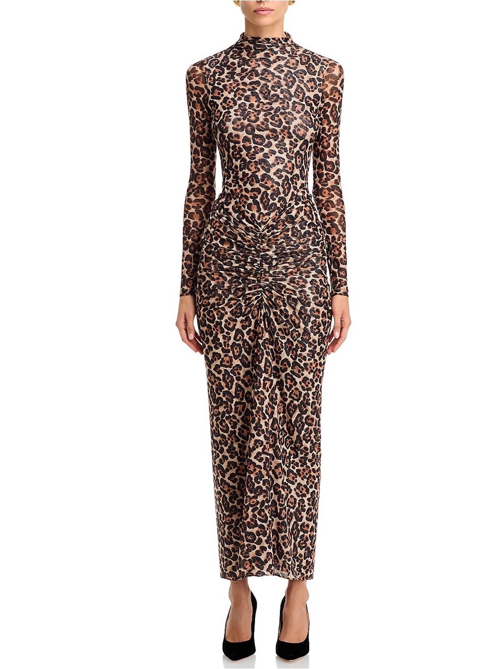 Ronny Kobo Scorpio Mesh Maxi Dress